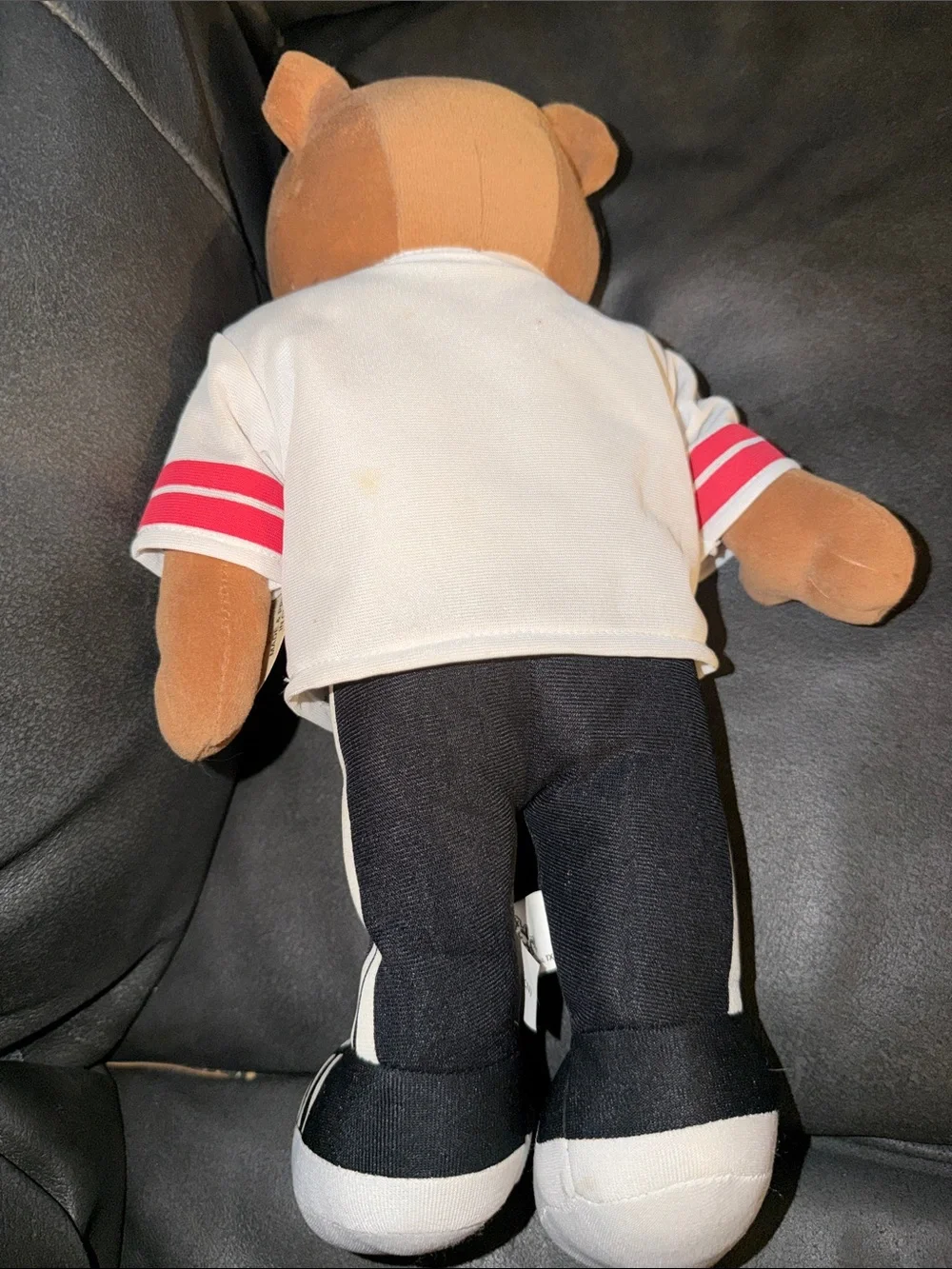NEBRASKA CORNHUSKERS PLUSH VINTAGE COLLECTIBLE BEAR TOY FOOTBALL COLLEGE